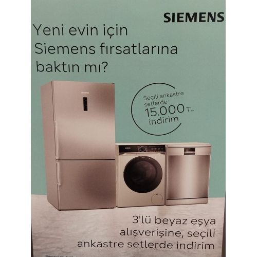 Siemens 3'lü Avantajlı Çeyiz Seti