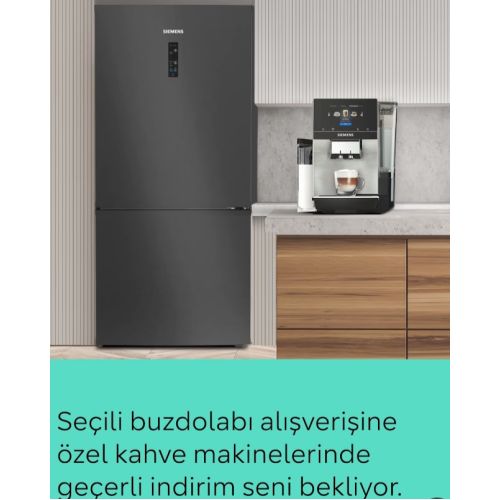 Sıemens KG86PFIC0N iQ700 Alttan Donduruculu Buzdolabı 186 x 86 cm Kolay temizlenebilir Inox